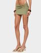 EDIKTED Billey Metal Ring Mini Skirt image number 2