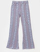 WHITE FAWN Printed Flare Pants image number 1