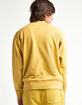 RSQ Premium Mens Pale Yellow Crewneck Sweatshirt image number 4