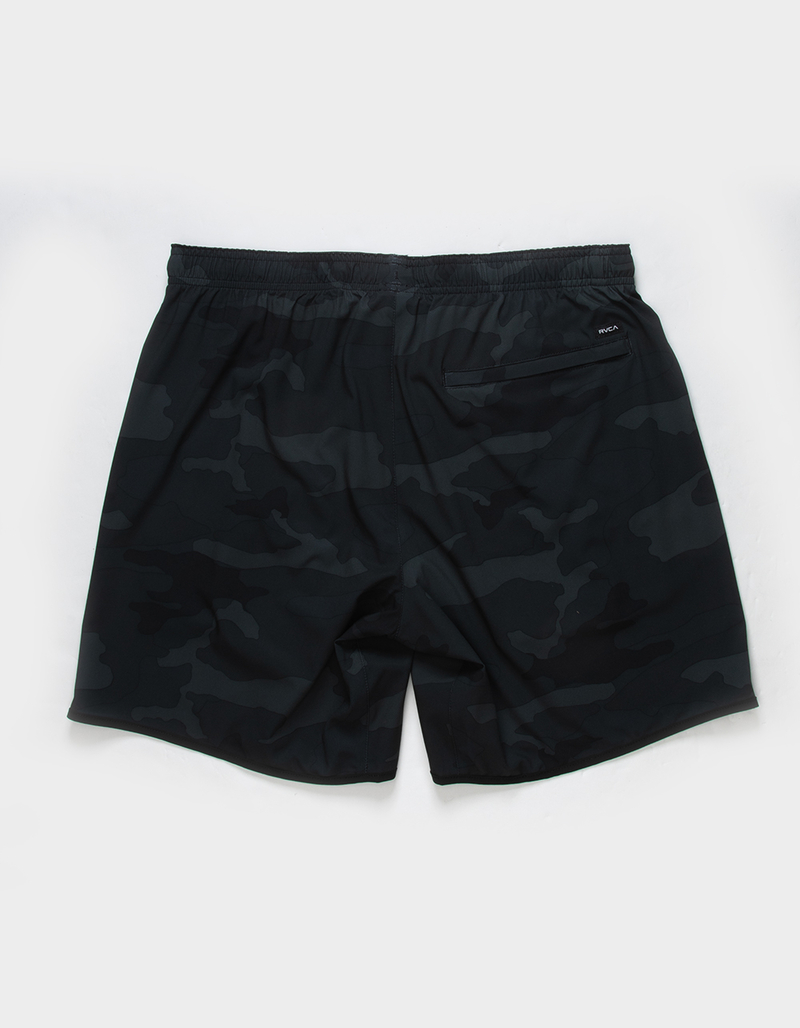 RVCA Yogger Stretch Mens 17" Athletic Shorts image number 2