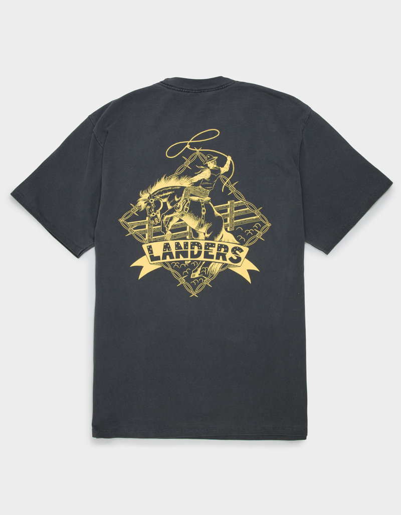 LANDERS SUPPLY HOUSE All Star Rodeo Mens Tee image number 2