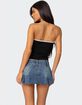 EDIKTED Enora Embroidered Rose Tube Top image number 5