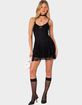 EDIKTED Lyla Lace Corset Mini Dress image number 1