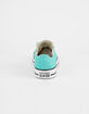 CONVERSE Chuck Taylor All Star Teal Low Top Womens Shoes image number 5