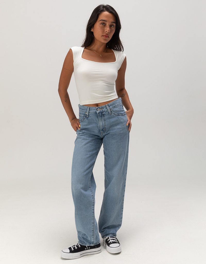 LEVI'S '94 Baggy Womens Jean - Riveting - MED BLAST