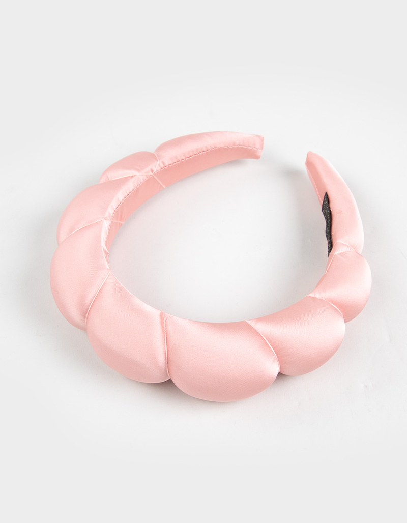 FULL TILT Croissant Satin Sponge Headband image number 2
