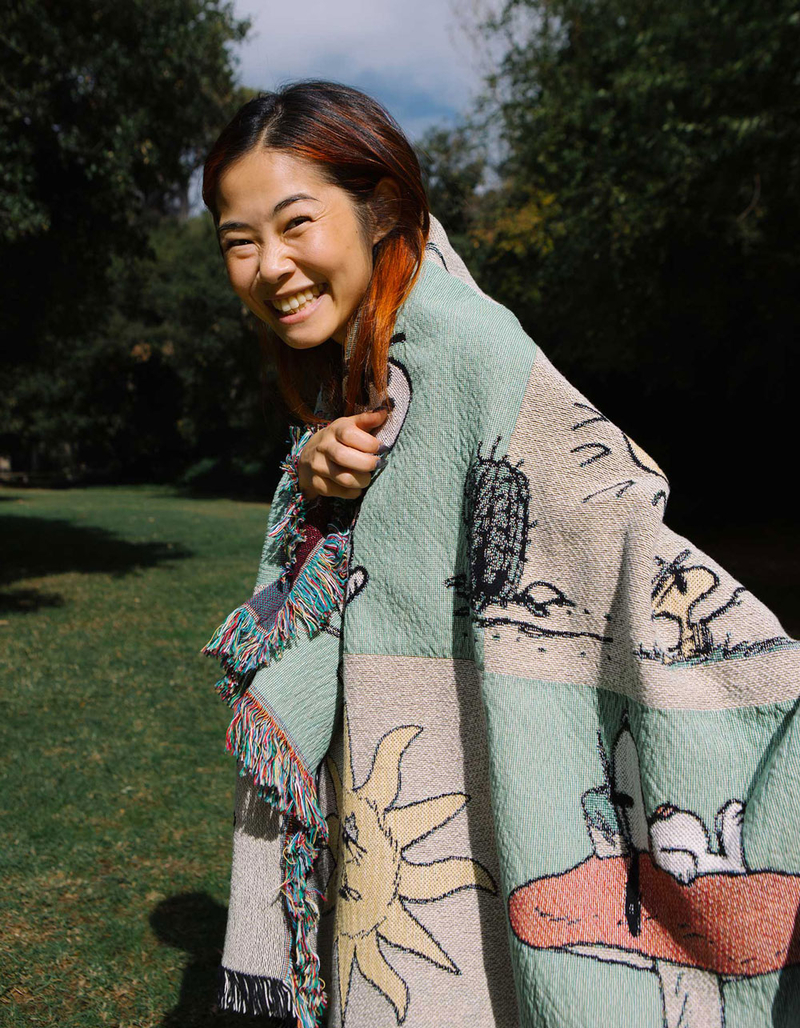 PARKS PROJECT x Peanuts Throw Blanket image number 1