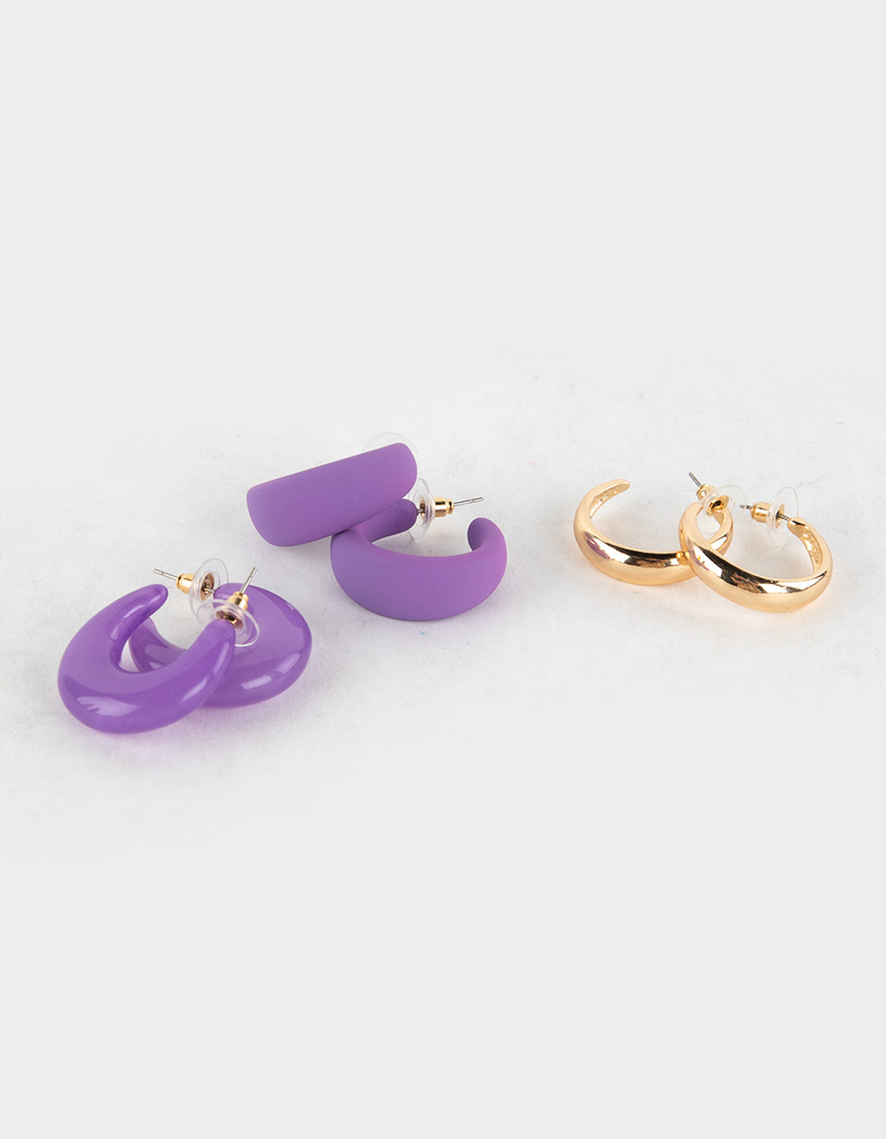 FULL TILT 3 Pack Acrylic Hoop Set image number 0