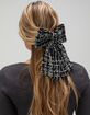 FULL TILT Oversized Plaid Bow Clip image number 3