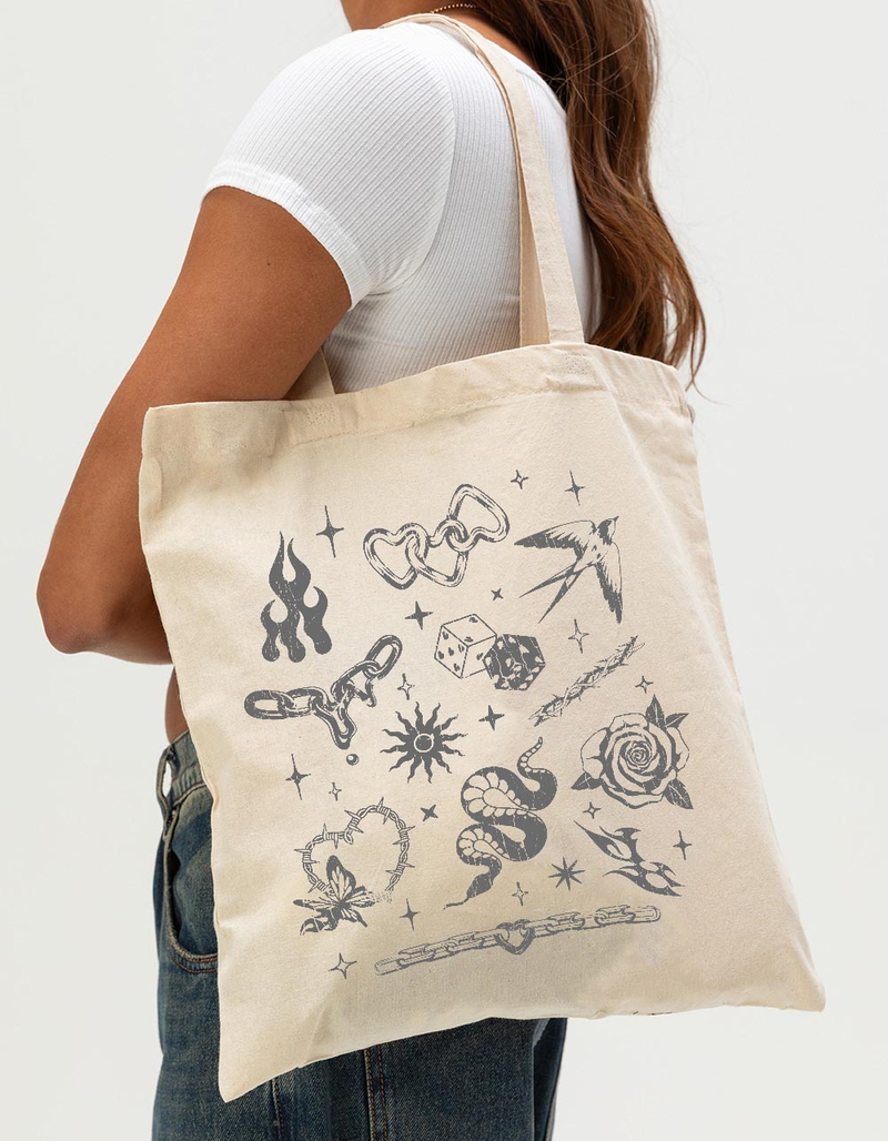 ICONS Y2K Sparkle Tote Bag image number 0