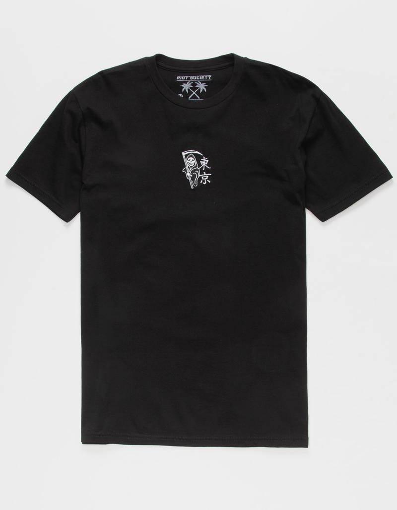 RIOT SOCIETY Reaper Embroidered Mens Tee image number 0