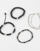 RSQ 4 Pack Lava Stretch Mens Bracelets image number 2