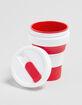 STOJO 12oz Red Collapsible Cup image number 3