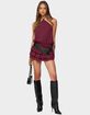 EDIKTED Fontella Ruffled Halter Neck Romper image number 5