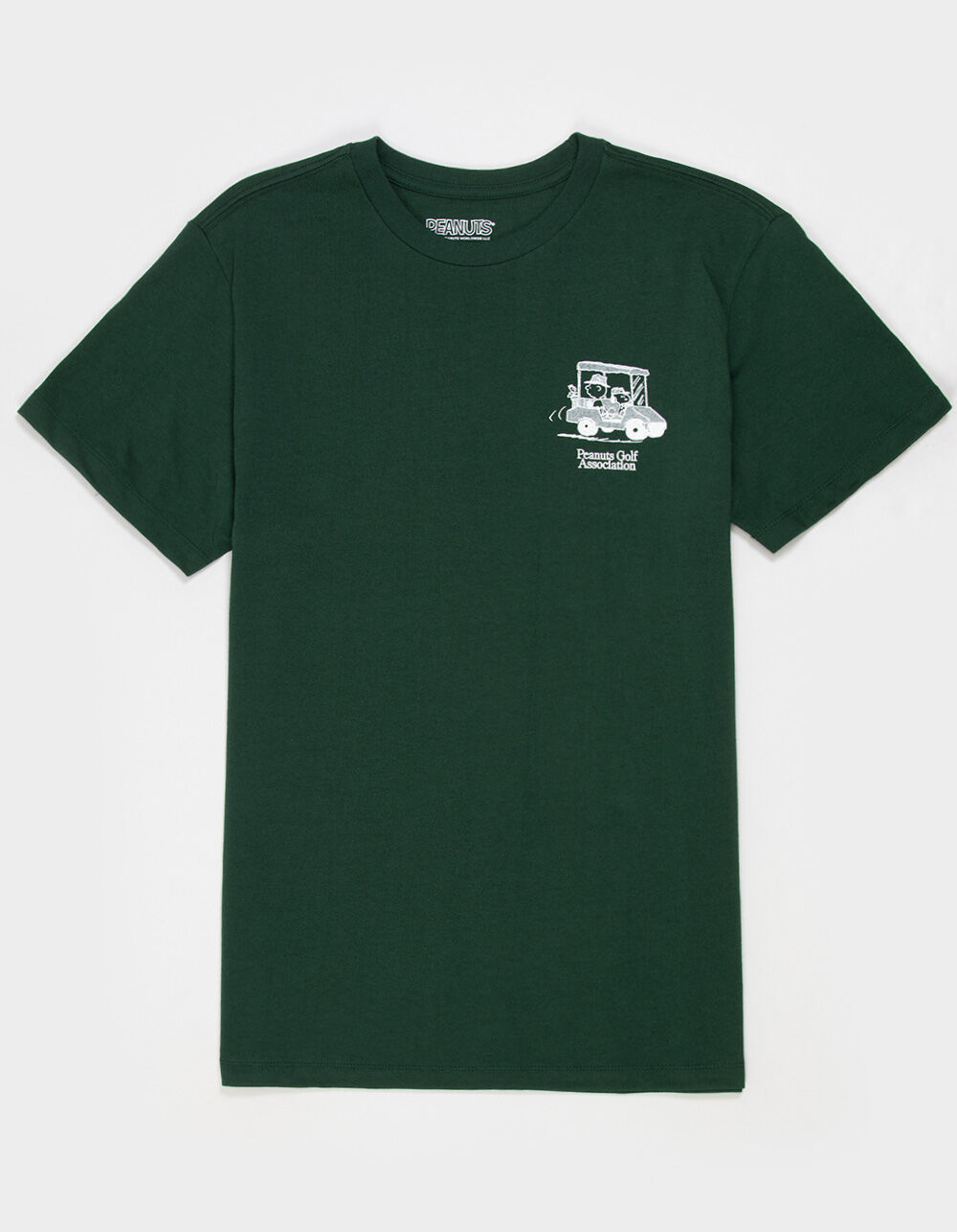 PLEASANT GETAWAY x Peanuts Golf Tokyo Mens Tee - FOREST | Tillys