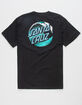 SANTA CRUZ Wave Dot Mens Tee image number 1