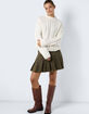 NOISY MAY Ekko Kenja Pleated Mini Skirt image number 1