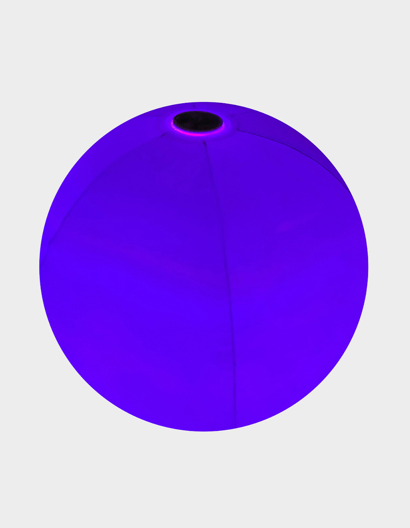 POOLCANDY Illuminated LED 13.75" Jumbo Beach Ball image number 4