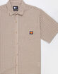 LIRA Plaid Mens Button Up Shirt image number 2