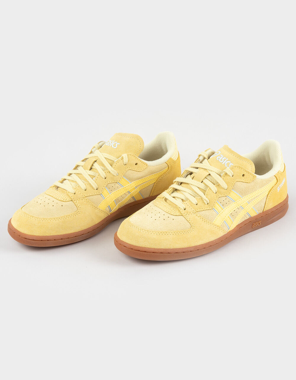 アシックス　SKYHAND OG イエロー　マスタード　スニーカー　24 ASICS Skyhand OG Womens Shoes - YELLOW COMBO | Tillys
