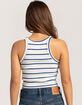 BRIXTON Organic Rib High Neck Womens Tank Top image number 4