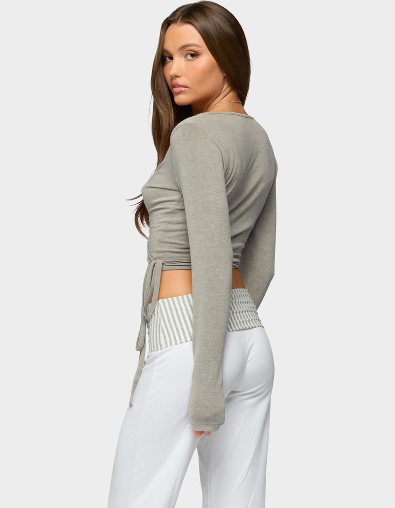 EDIKTED Malenna Wrap Top image number 2