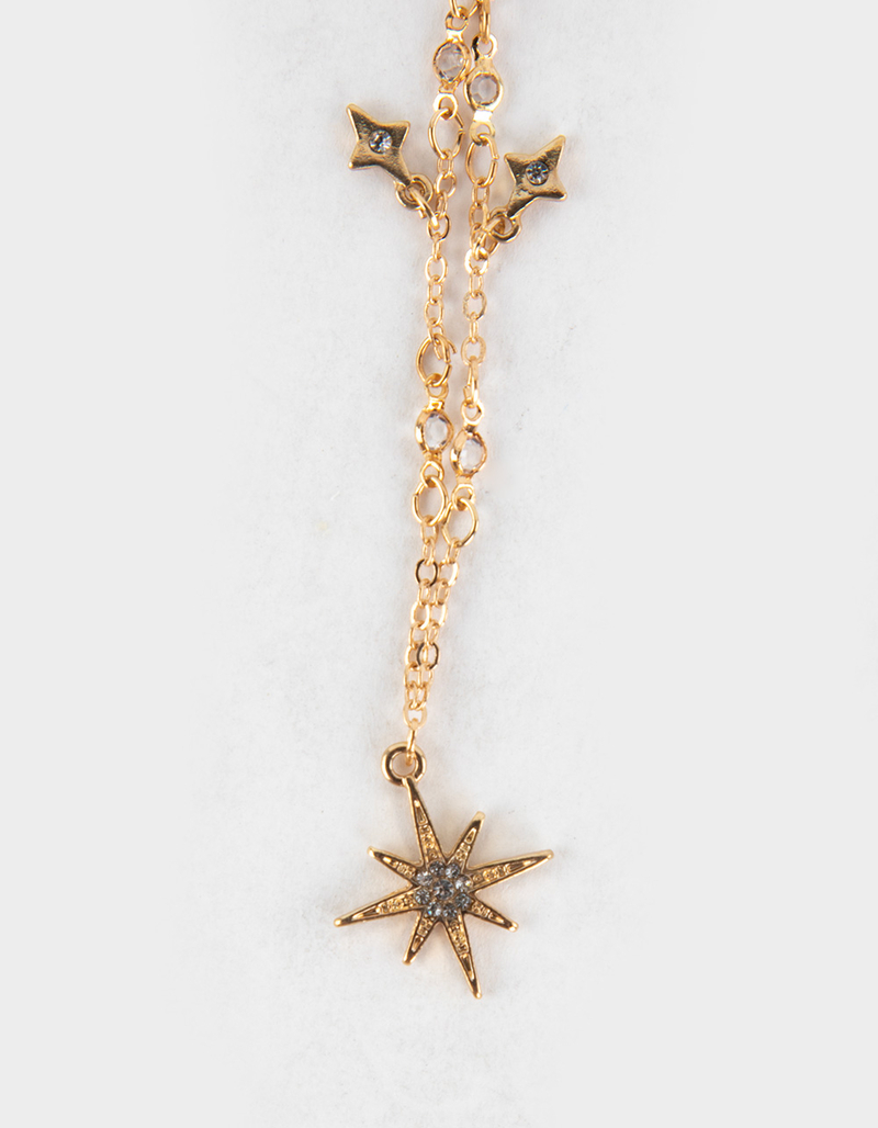 FULL TILT Layered Chain Star Necklace image number 2