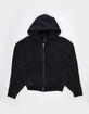 RSQ Mens Cropped Zip-Up Hoodie image number 2