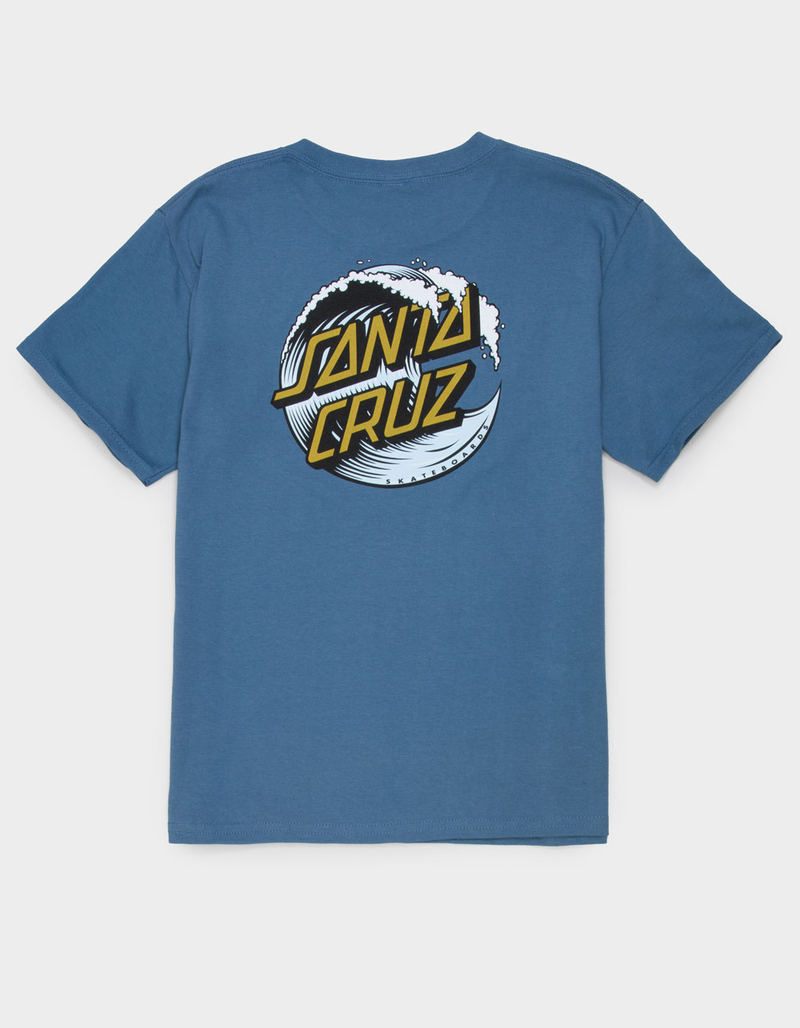 SANTA CRUZ Wave Dot Boys Tee image number 3