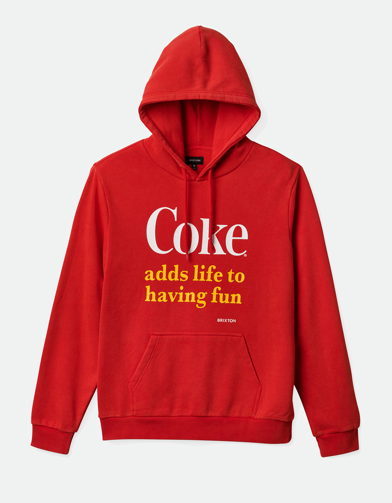 BRIXTON x Coca-Cola Having Fun Mens Hoodie image number 0