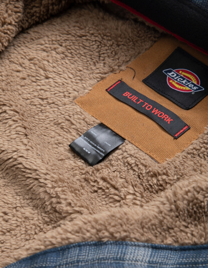DICKIES Mens Sherpa Flannel image number 1