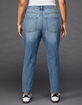 RSQ Womens Mid Rise Straight Ankle Jeans image number 8