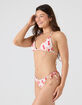ROXY Cherry On Top Reversible Mini Tiki Tri Bikini Top image number 2