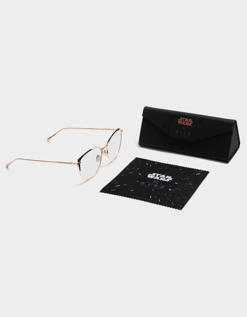 DIFF EYEWEAR x Star Wars Princess Leia Blue Light Glasses image number 4
