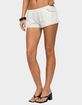 EDIKTED Kaydee Studded Textured Woven Shorts image number 2