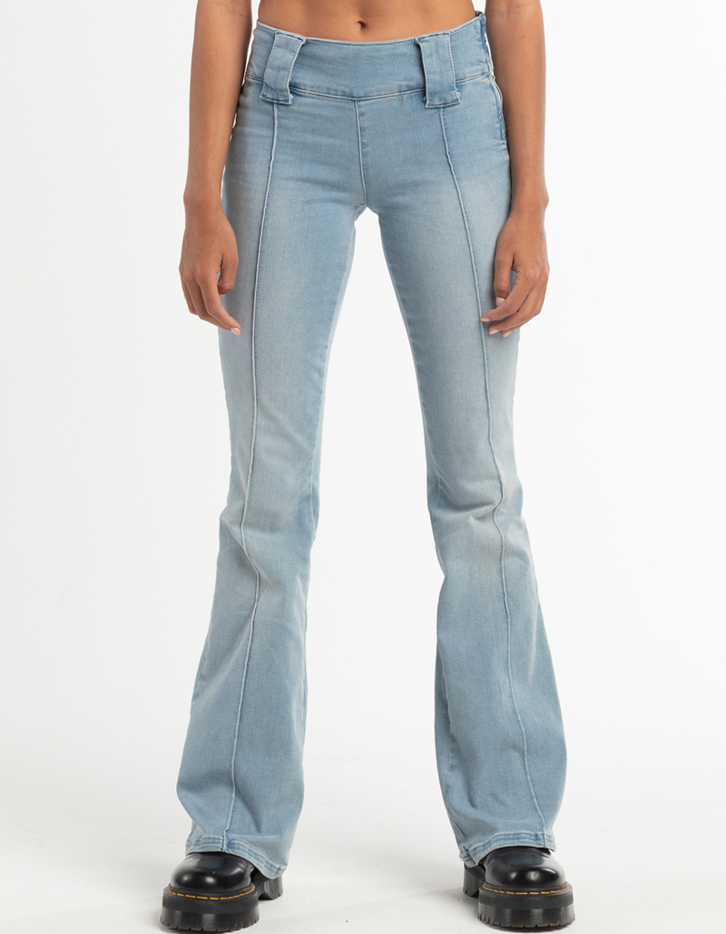 BDG Urban Outfitters Missy Womens Bleach Flare Pants image number 1