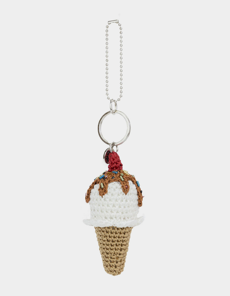 THE SAK Vanilla Ice Cream Yarnicharmz Dangle image number 1