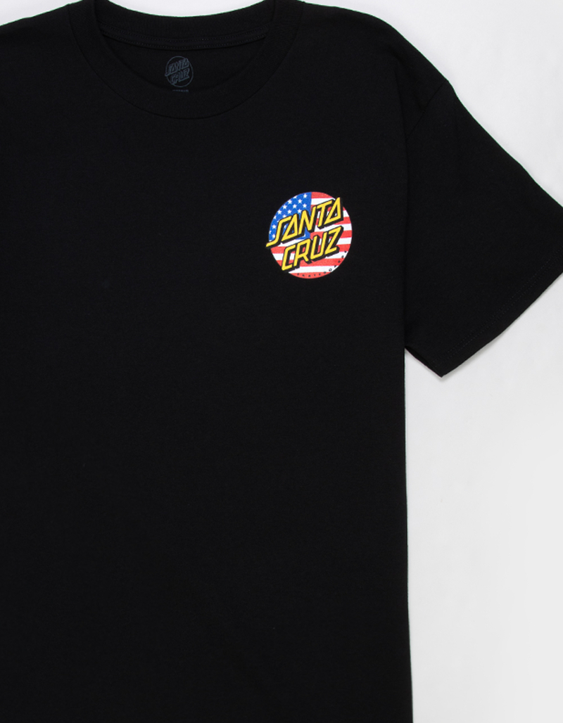 SANTA CRUZ July 4th Dot Mens Tee image number 3
