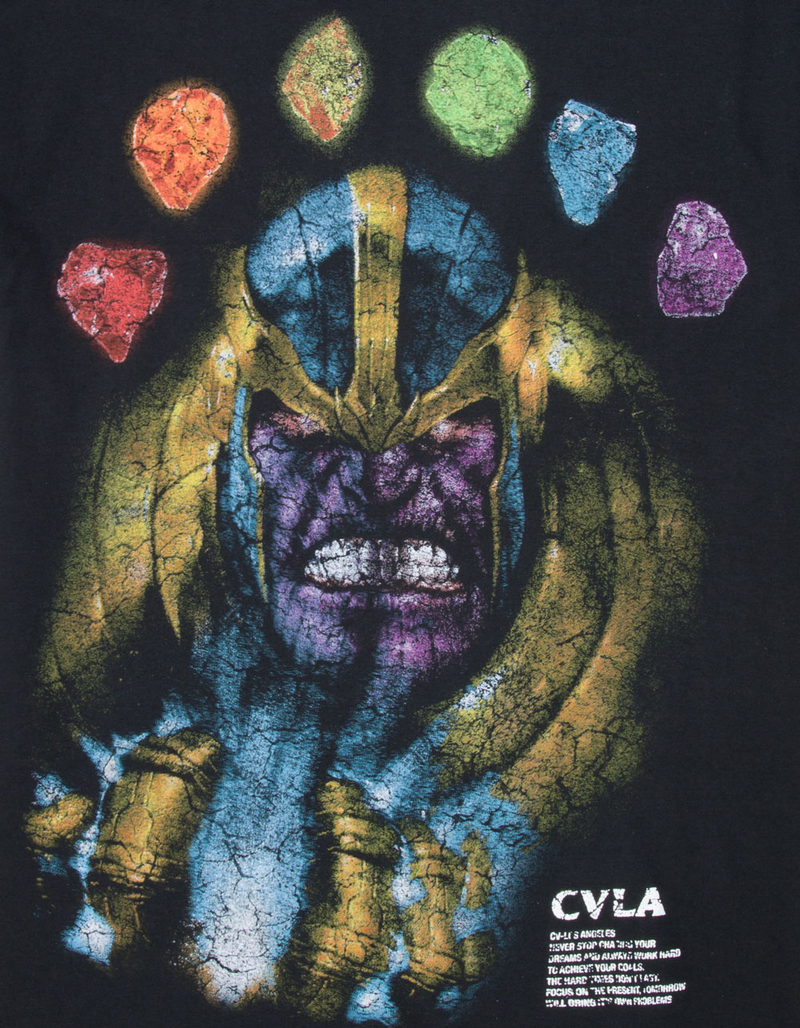 CVLA x Marvel Villains Thanos Mens Tee image number 2