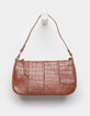 VIOLET RAY Croc Shoulder Bag image number 1