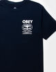 OBEY Global Communications Mens Tee image number 3