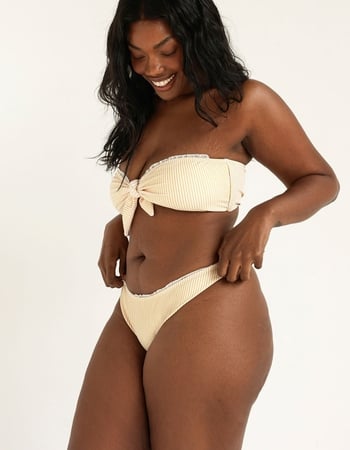 DIPPIN' DAISY'S Bunny Knotted Bandeau Bikini Top Alternative Image