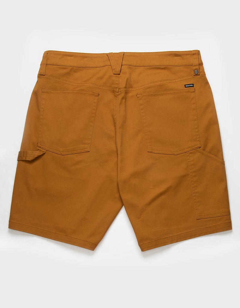 BRIXTON Carpenter Utility Stretch Mens Shorts BROWN GOLD Tillys