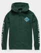 SALTY CREW Latitude Mens Green Hoodie image number 2
