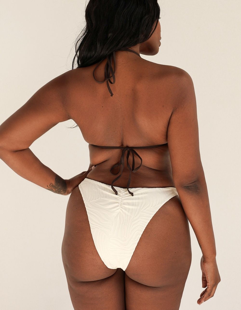 DIPPIN' DAISY'S Palm Tie Back Triangle Bikini Top image number 6