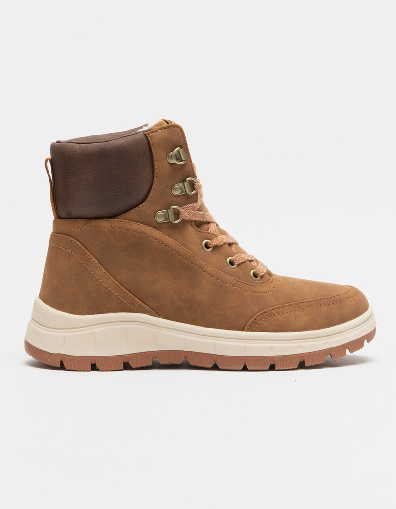 ROXY Womens Karmel Lace-Up Boots image number 1