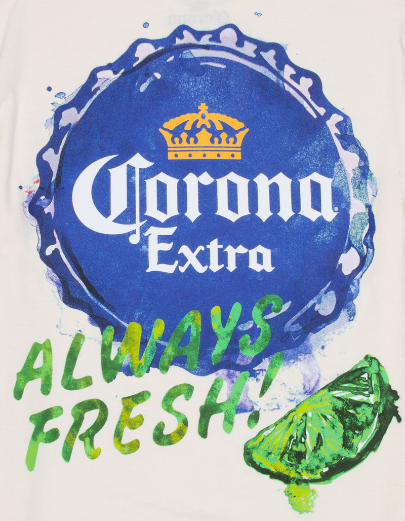 CORONA Lime Mens Tee image number 2