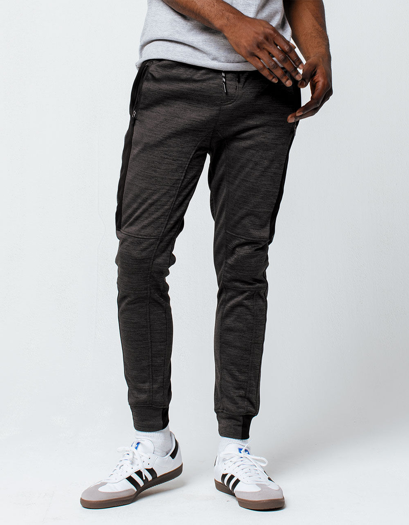 SUBCULTURE Slub Print Mens Jogger Pants image number 1