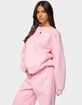 EDIKTED Love Edikted Oversized Sweatshirt image number 2