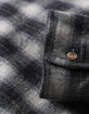FORMER Manners Plaid Mens Button Up Shirt image number 4